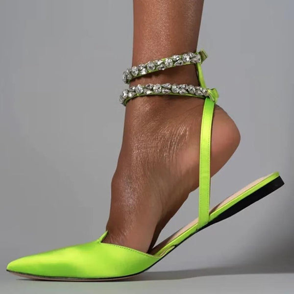 Mery Lime Slippers