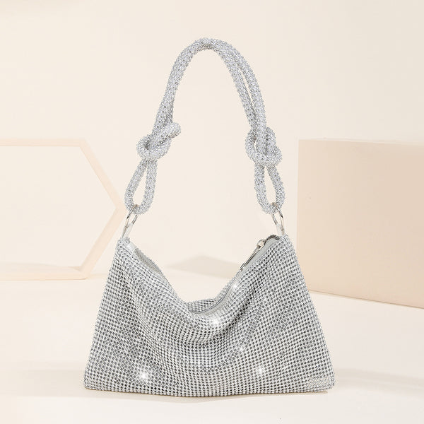 The Knot Silver Bag
