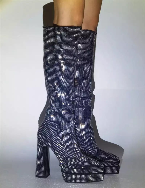 The Mery Silver Boots